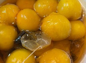 アールグレイ梅 完熟梅で甘露煮　-レシピのメイン写真
