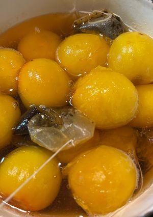 アールグレイ梅 完熟梅で甘露煮　-レシピのメイン写真