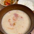 トマトのミルキー味噌汁