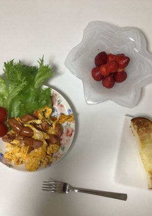 スクランブルウインナー-レシピのメイン写真
