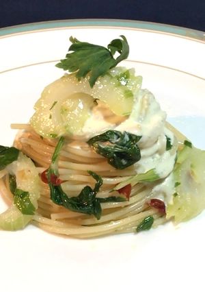 夏ダイエットにセロリの冷製ペペロンチーノ-レシピのメイン写真