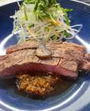 夏にさっぱり食べる和風タリアータ