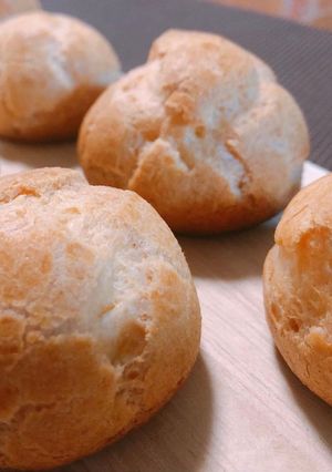 製菓学校のレシピで簡単シュークリーム-レシピのメイン写真