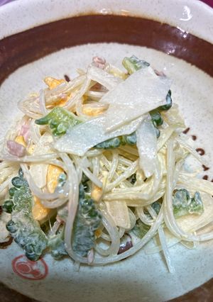 ゴーヤの春雨サラダ　ゆず胡椒マヨ-レシピのメイン写真