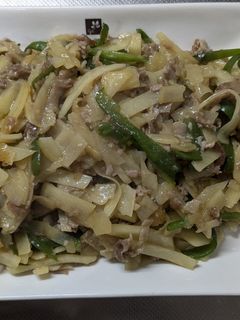 ジャガイモで青椒肉絲-レシピのメイン写真