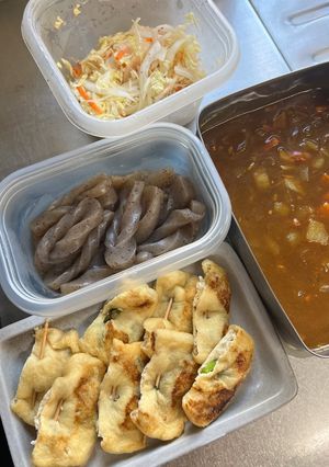 ネギ味噌入りの揚げ-レシピのメイン写真