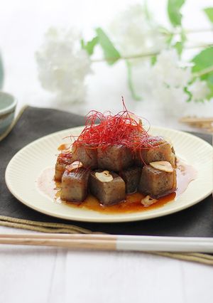 ピリ辛こんにゃくステーキ　タバスコ仕立て-レシピのメイン写真