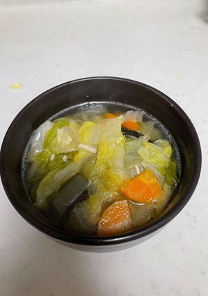 超簡単！野菜色々ちゃんこ鍋-レシピのメイン写真