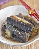 とろとろなすのおかか生姜醤油煮浸し