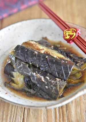 とろとろなすのおかか生姜醤油煮浸し-レシピのメイン写真