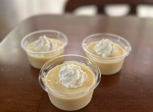材料3つ！パインカルピス豆乳寒天ゼリー-レシピのメイン写真