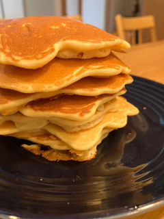 米粉りんごホットケーキ-レシピのメイン写真