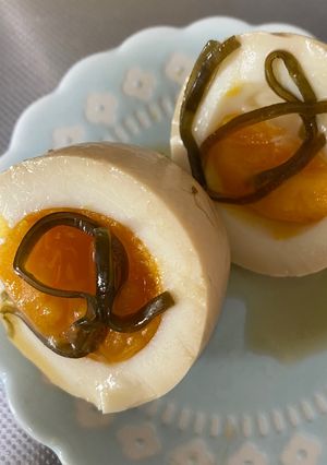🥚塩こぶの味付けたまご🥚-レシピのメイン写真