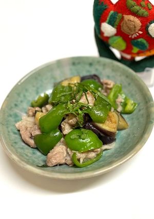【減塩】味噌の豚肉となす炒め　-レシピのメイン写真