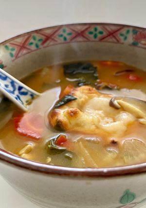 カレーお雑煮-レシピのメイン写真
