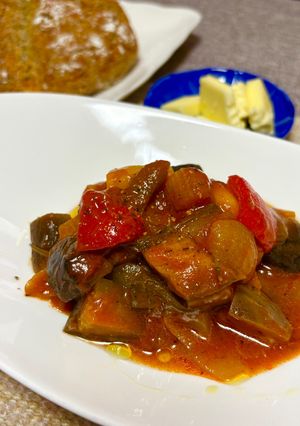 カラフル夏野菜たっぷりの冷製ラタトゥイユ-レシピのメイン写真