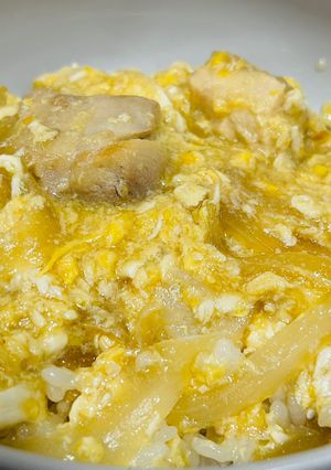 子供ウケ◎!ちょっと甘めのトロトロ親子丼-レシピのメイン写真