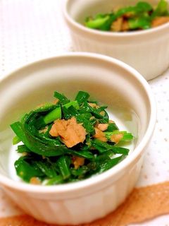 ニラのシーチキン炒め-レシピのメイン写真