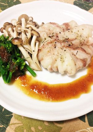 簡単♡レンジでキャベツと豆腐の豚肉包み-レシピのメイン写真