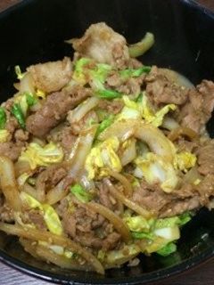 豚肉とキャベツのごま生姜炒め-レシピのメイン写真
