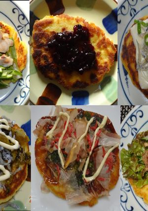 おからのお焼き／食べ方のバリエーション-レシピのメイン写真