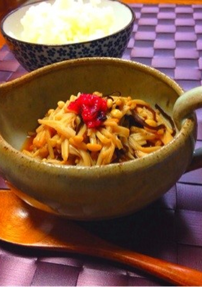 ❋梅肉えのき-レシピのメイン写真