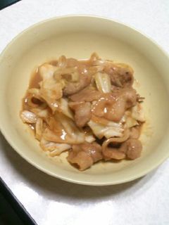 豚カルビキャベツ炒め-レシピのメイン写真