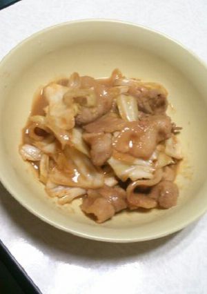 豚カルビキャベツ炒め-レシピのメイン写真
