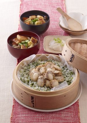 帆立のせいろご飯-レシピのメイン写真
