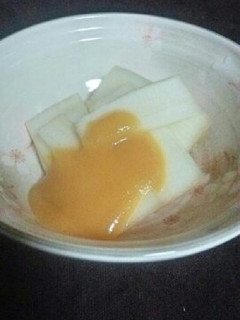 ウドの酢味噌かけ-レシピのメイン写真