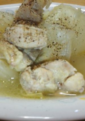 新玉葱のスープ-レシピのメイン写真