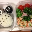 初心者簡単トトロのキャラ弁♡