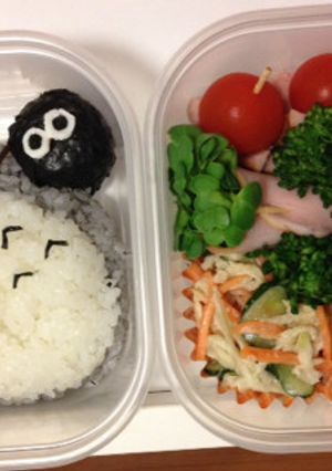 初心者簡単トトロのキャラ弁♡-レシピのメイン写真