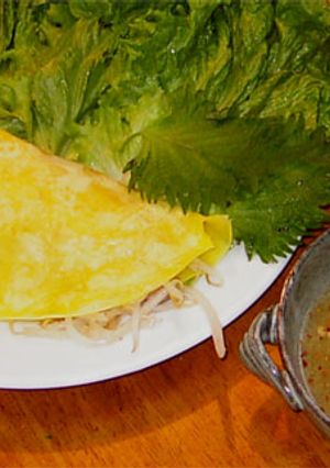 ベトナムのお好み焼き、バンセオ-レシピのメイン写真