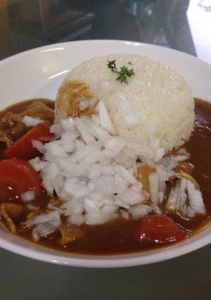 生新たまねぎみじん切りかけカレー♡はまる-レシピのメイン写真
