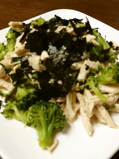 鶏肉とブロッコリーのワサビ和え☆-レシピのメイン写真
