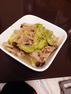 キャベツしめじツナの炒め煮-レシピのメイン写真