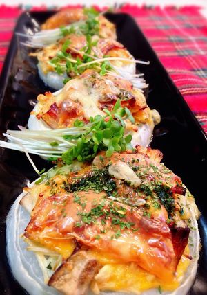 甘〜い新玉ねぎのきのこグリル-レシピのメイン写真