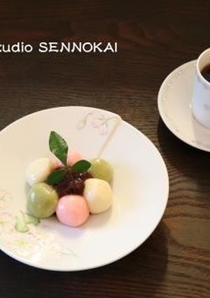 簡単ヘルシー☆三色豆腐白玉団子-レシピのメイン写真
