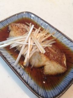 鯛の中華風酒蒸し♡熱々ゴマ油がけ-レシピのメイン写真
