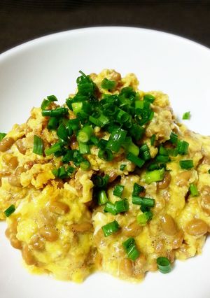 ☆とろっとろ納豆オムレツ☆-レシピのメイン写真