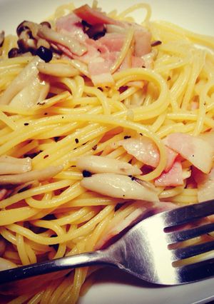 きのこの和風ペペロンチーノ-レシピのメイン写真