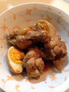 圧力鍋で*簡単☆手羽元の酢醤油煮-レシピのメイン写真