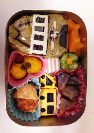 トッキュウジャー4号キャラ弁☆-レシピのメイン写真