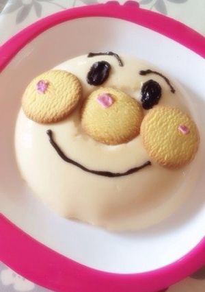 アンパンマンのプリン♡誕生日オススメ簡単-レシピのメイン写真