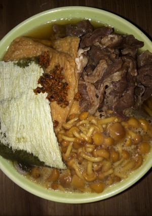 西日本風 肉そば（きつね、昆布入）【温】-レシピのメイン写真