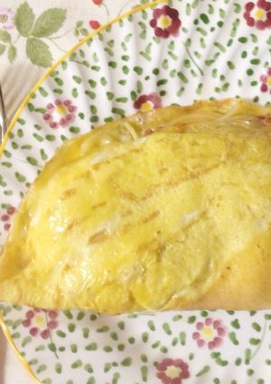 子供が喜ぶ♡パスタの薄焼き玉子包み-レシピのメイン写真