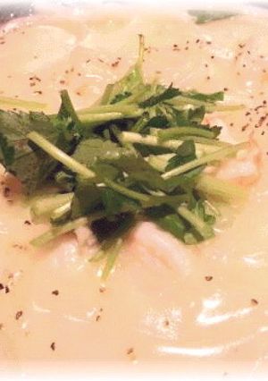 豆乳濃厚クリーミー＊お洒落味冷凍うどん＊-レシピのメイン写真