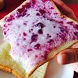 食パンで♥︎ブルーベリーチーズ風トースト