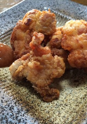 梅酢で作る鶏モモ肉のサッパリ唐揚げ-レシピのメイン写真